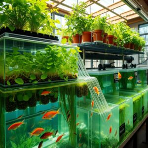 Aquaponics system