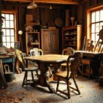 Handmade wood furniture