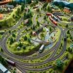 Model train layout plans