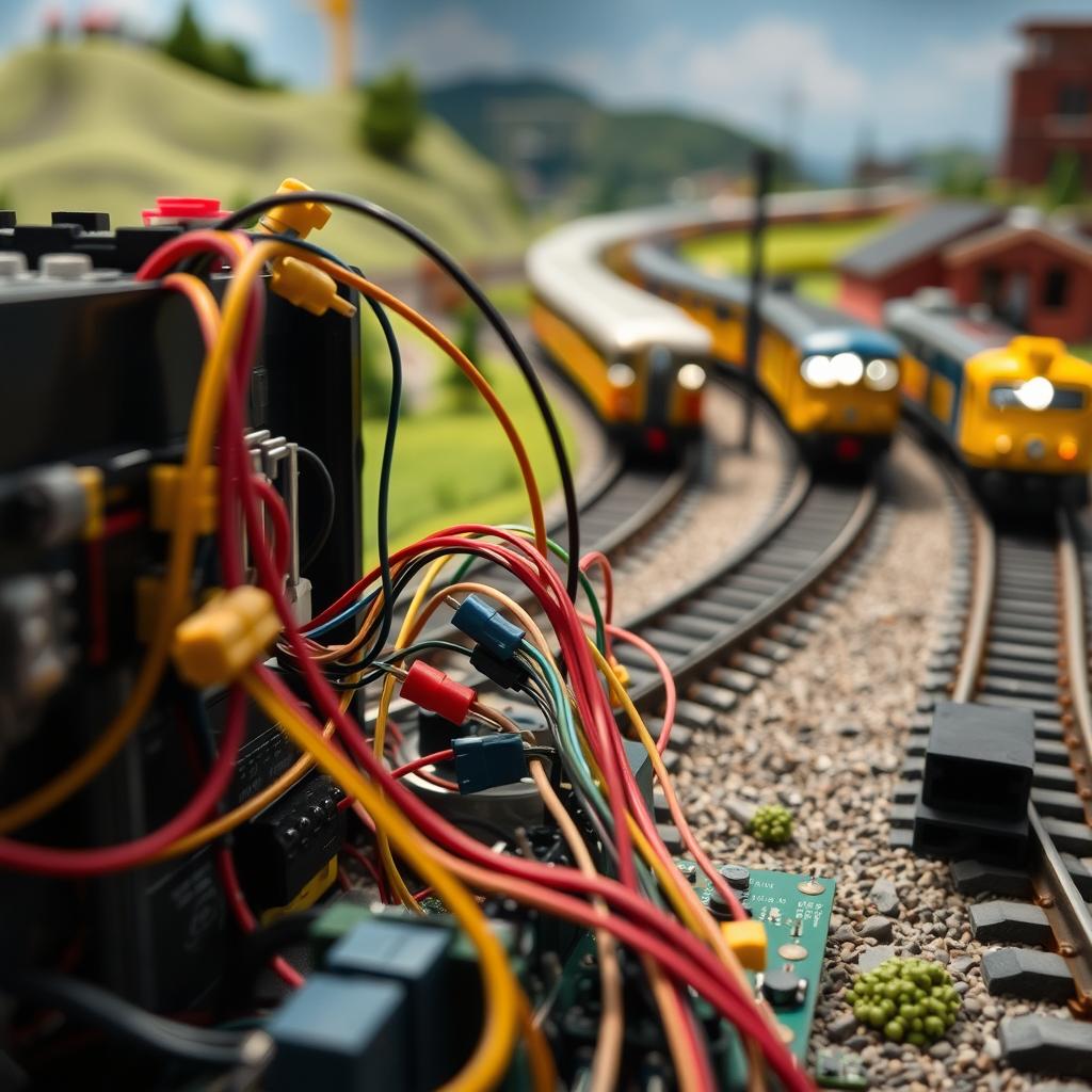 model train wiring